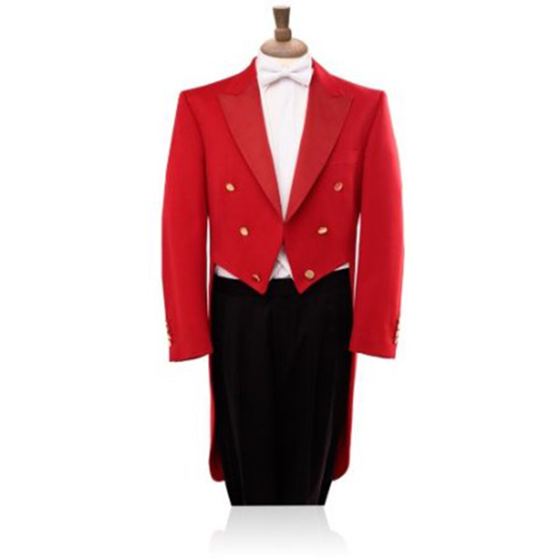 Men Formal Wear Red - Red Tuxedo Tailcoat Collection | Made-to-Measure