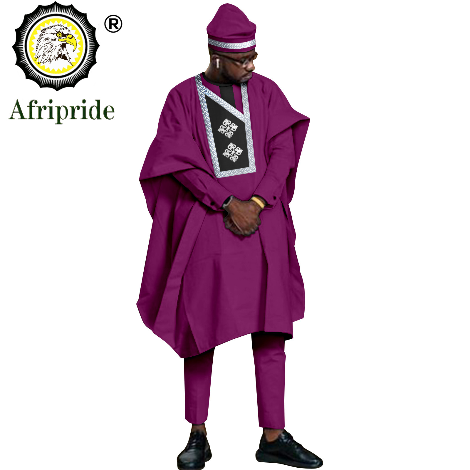 Young Men Formal Wear - Bộ Đồ Nam Agbada Áo Dây