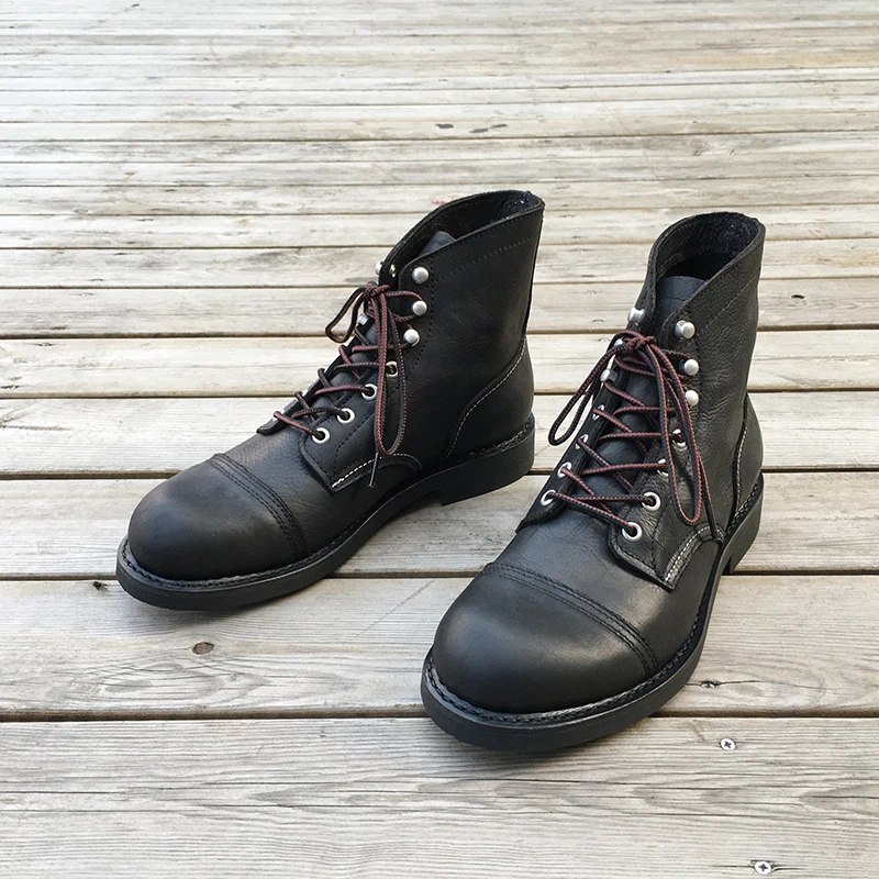 Men Formal Wear With Boots - New Men Shoes Luxury Brand Vintage