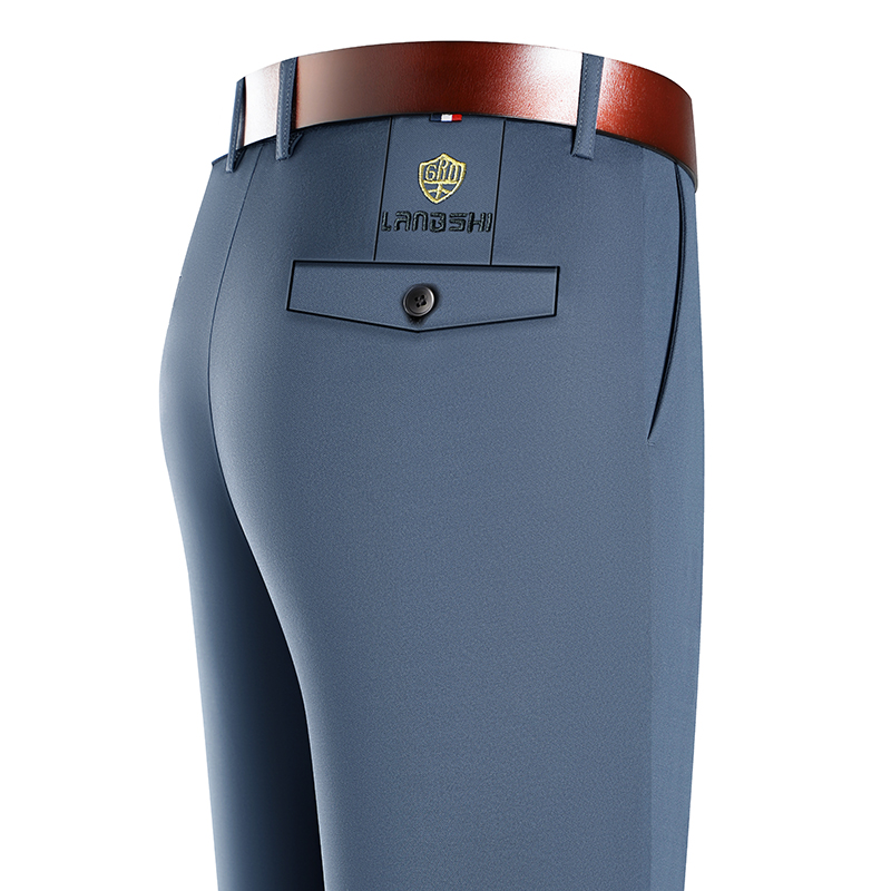 Young Men Formal Wear - Mens Business Casual Pants Stretch Dress