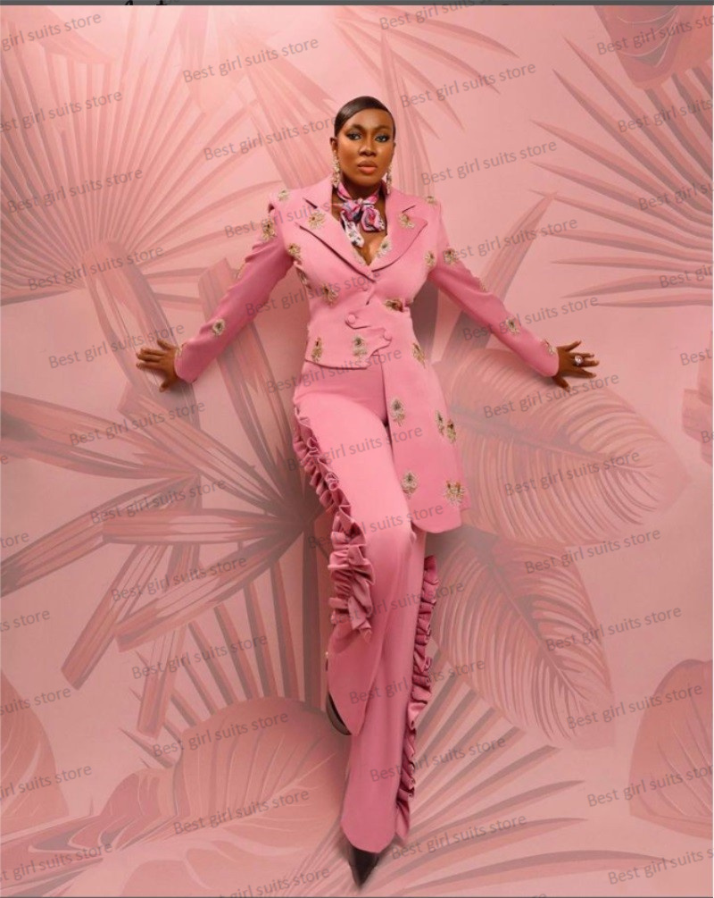 Pink Wedding Women Suit Set Bl - đánh giá và giá Men'S Formal Wear For Wedding Guest