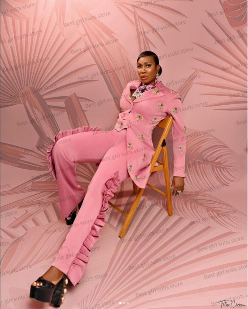 Pink Wedding Women Suit Set Bl - đánh giá và giá Men'S Formal Wear For Wedding Guest