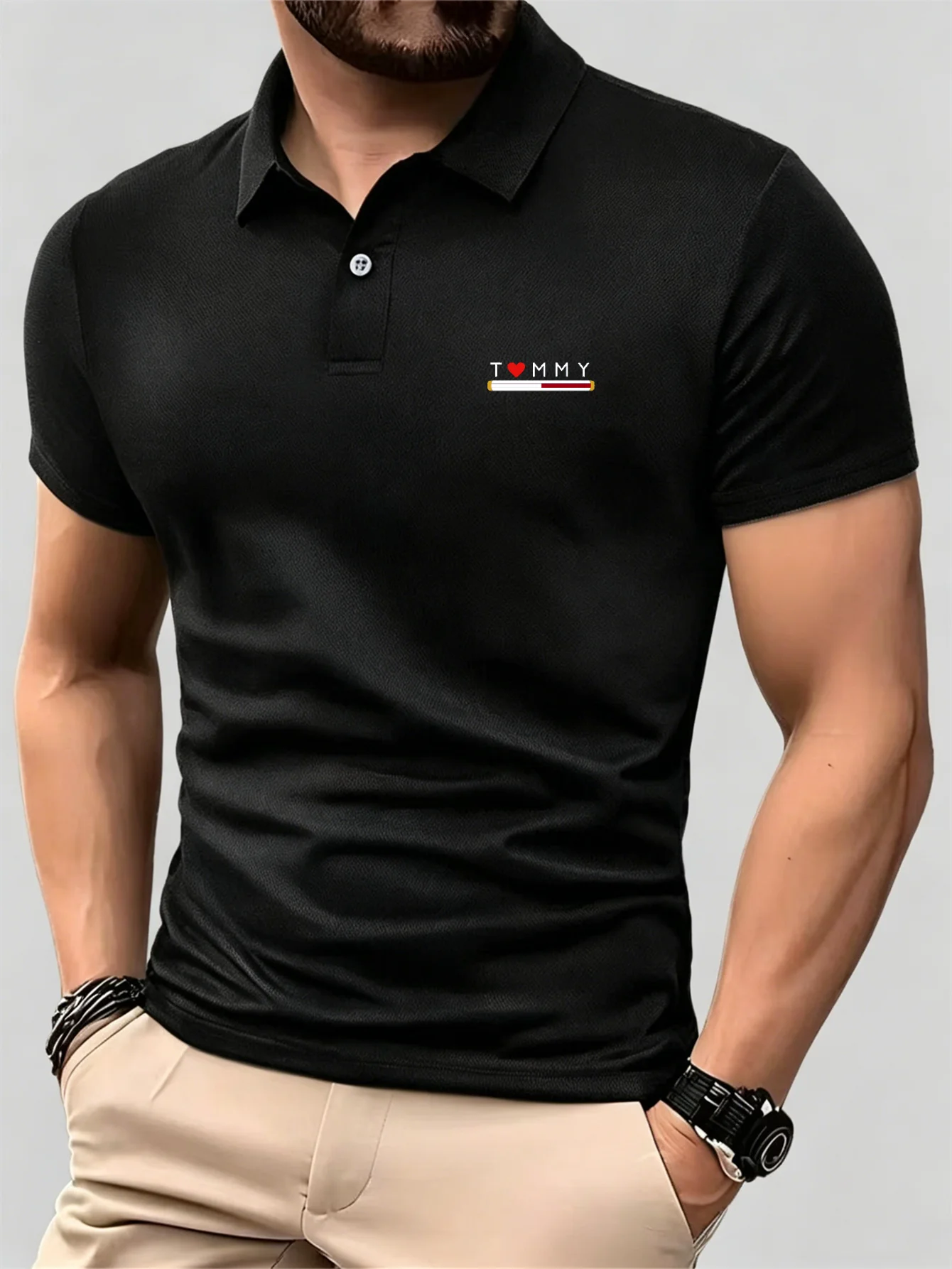New Breathable Short Sleeve Bu - đánh giá và giá Young Men Formal Wear