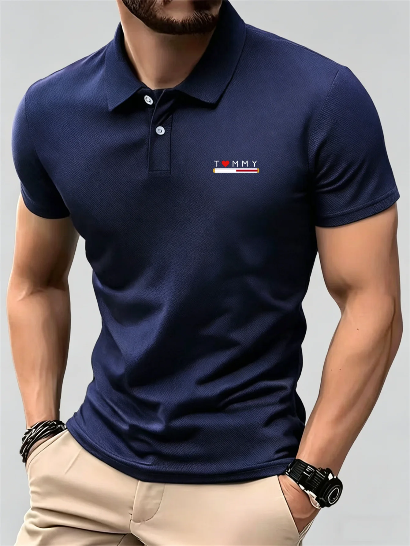 New Breathable Short Sleeve Bu - đánh giá và giá Young Men Formal Wear