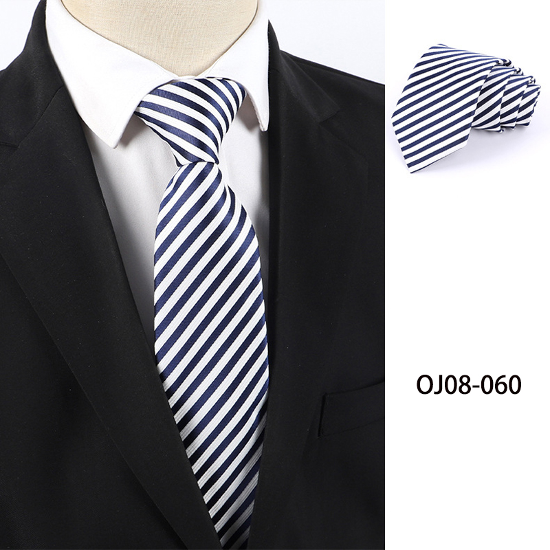 8cm New Fashion Stripes Plaid  - đánh giá và giá Men Formal Wear With Tie