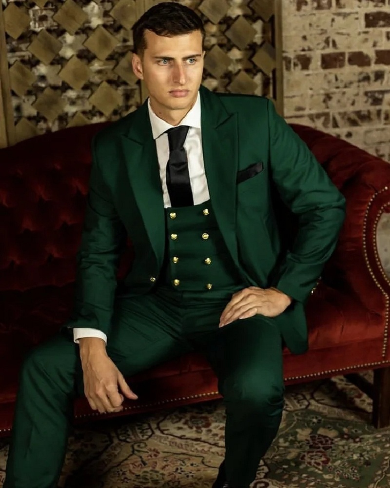 Green Classic Men Suits Formal - đánh giá và giá Men Formal Wear Green