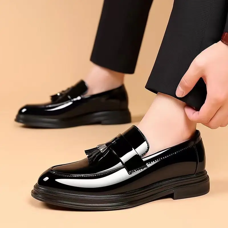 Black Social Shoe for Men Casu - đánh giá và giá Young Men Formal Wear