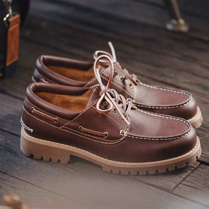 Maden Men's Vintage Boat Shoes - đánh giá và giá Men Formal Wear With Boots