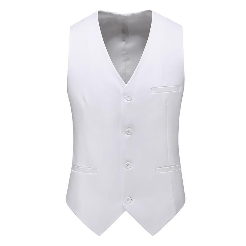 19 Colors Men Vest Solid Color - đánh giá và giá Young Men Formal Wear