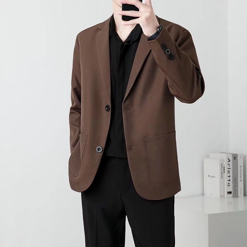 Mùa Xuân Năm 2022 4 Màu Áo Nam - đánh giá và giá Men Formal Wear Brown