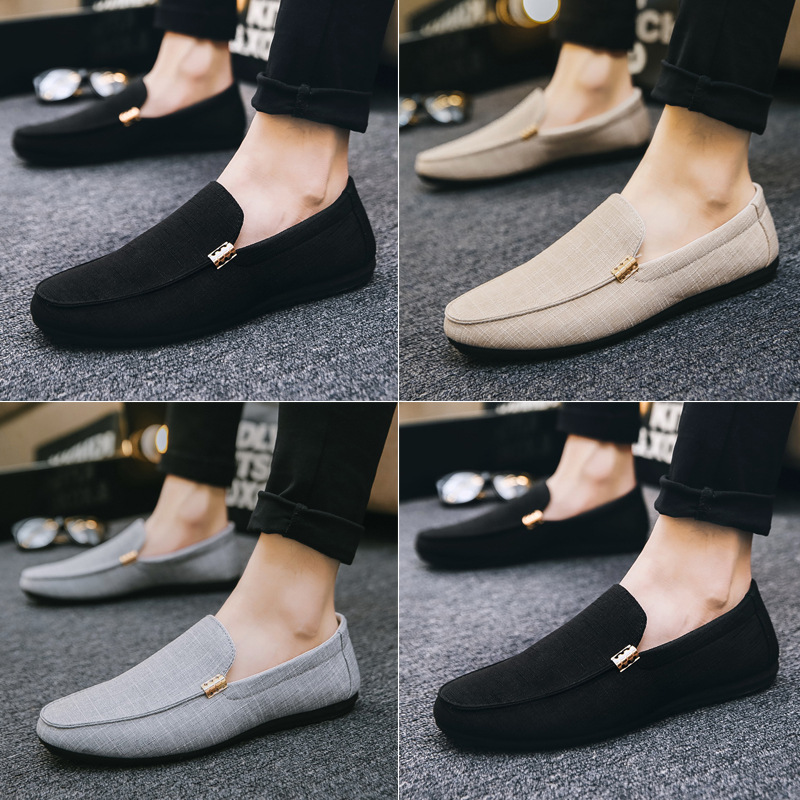 Men Casual Shoes Canvas Slip O - đánh giá và giá Men Formal Party Wear Dress