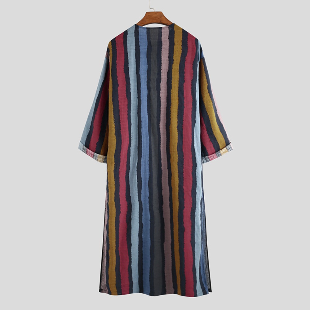 2026 New Striped Printed Musli - đánh giá và giá Arabic Formal Wear Men