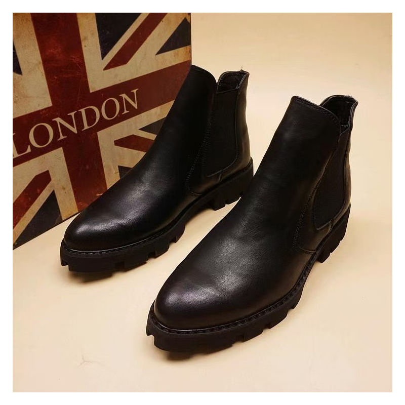 Dép Công Sở Form Đầm Suông Già - đánh giá và giá Men Formal Wear With Boots