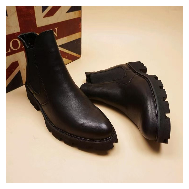 Dép Công Sở Form Đầm Suông Già - đánh giá và giá Men Formal Wear With Boots