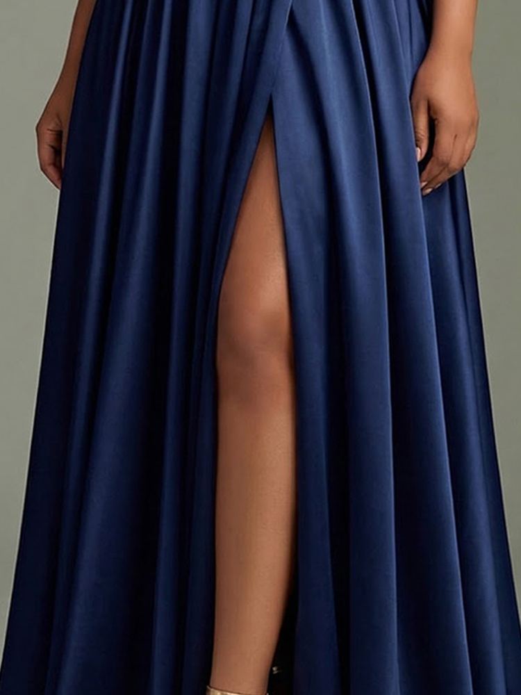 Elegant Women's Navy Satin For - đánh giá và giá Men'S Formal Wear For Wedding Guest