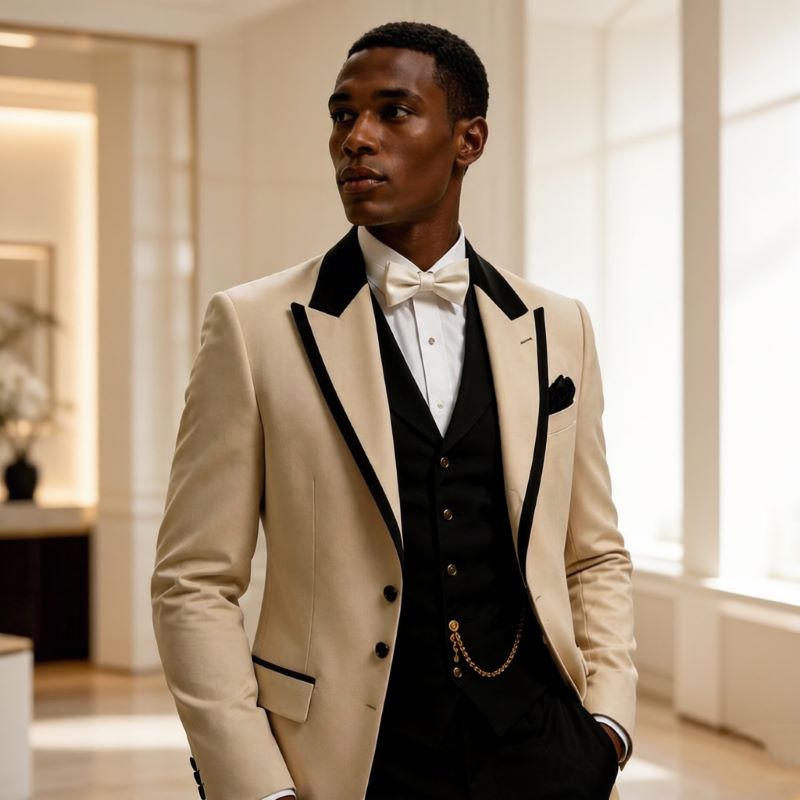 3 Pcs Wedding Suits for Men Sl - đánh giá và giá Men Formal Wear Jacket