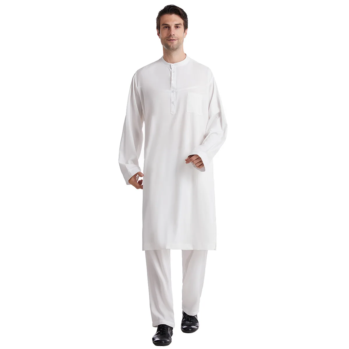 Muslim Men Jubba Thobe 2 Pice  - đánh giá và giá Arabic Formal Wear Men