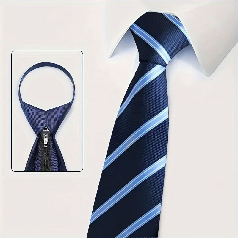 6Pcs Men's Zip Tie Ties 8cm (3 - đánh giá và giá Men Formal Wear With Tie