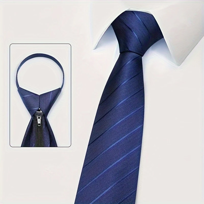 6Pcs Men's Zip Tie Ties 8cm (3 - đánh giá và giá Men Formal Wear With Tie