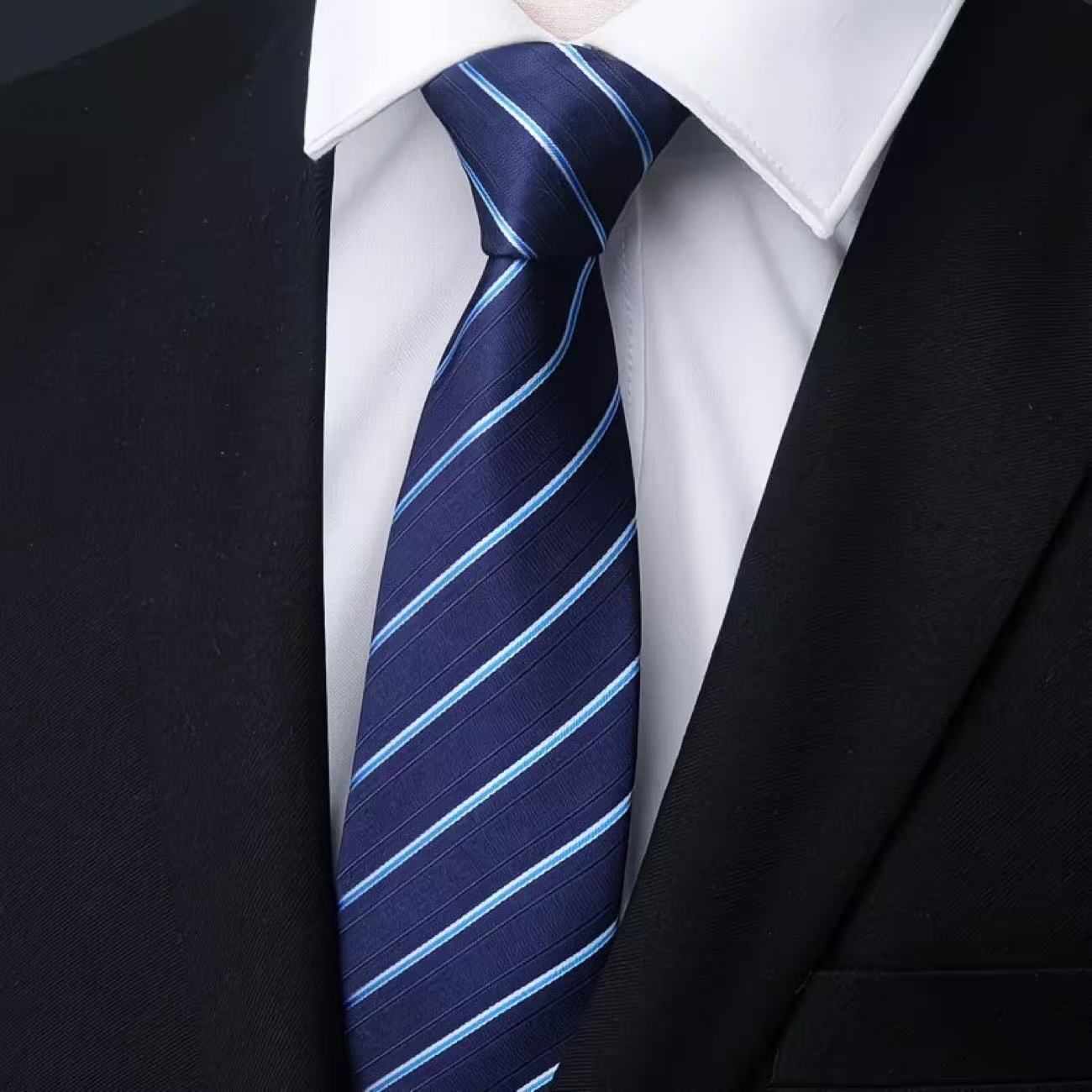 6Pcs Men's Zip Tie Ties 8cm (3 - đánh giá và giá Men Formal Wear With Tie