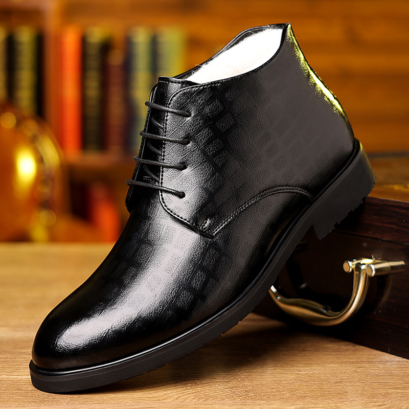 Men's British Style 2025 Winte - đánh giá và giá Men Formal Wear With Boots