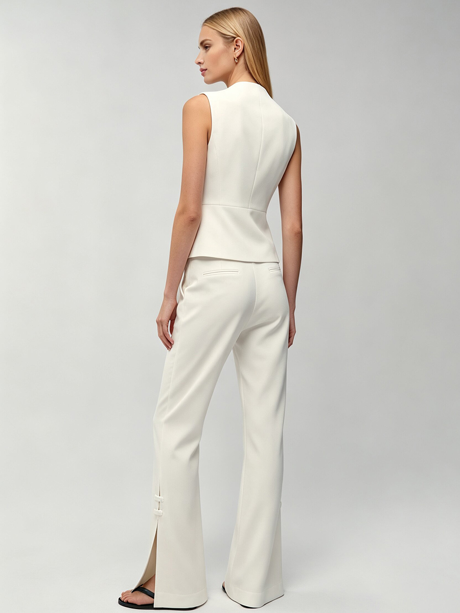 LIMO Women White Chinese Frog  - đánh giá và giá Young Men Formal Wear