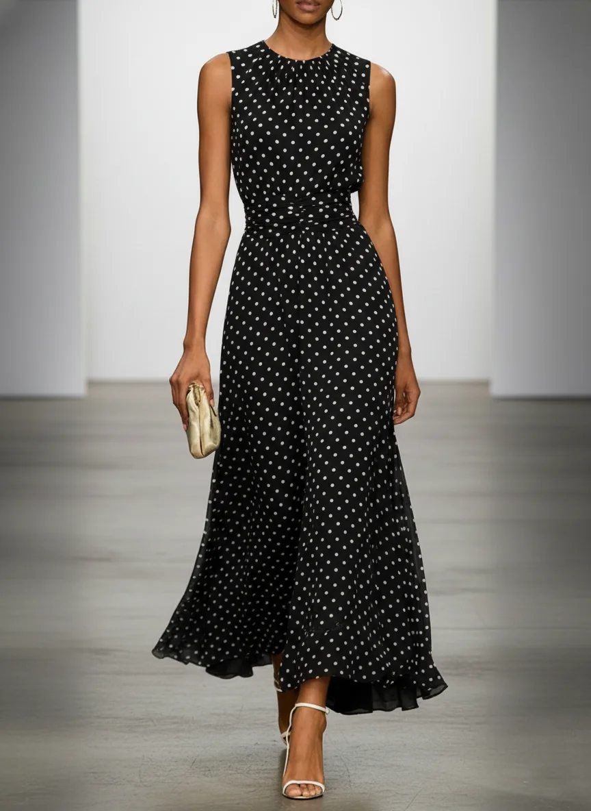 Women's Sleeveless Polka Dot M - đánh giá và giá Men'S Formal Wear For Wedding Guest