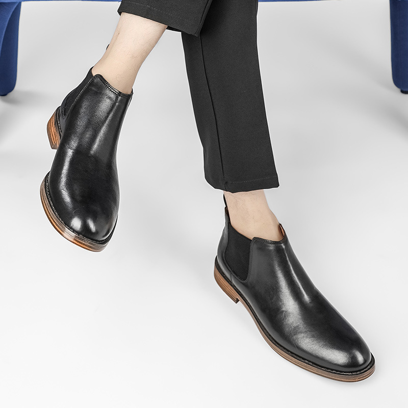 Men's Business Fashion Dress B - đánh giá và giá Men Formal Wear With Boots