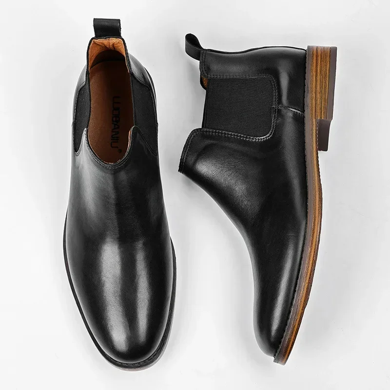 Men's Business Fashion Dress B - đánh giá và giá Men Formal Wear With Boots