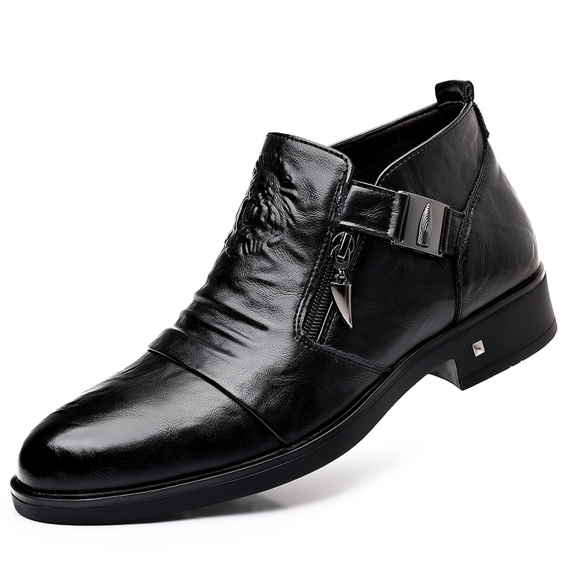 Men's Retro Lion Head Zipper D - đánh giá và giá Men Formal Wear With Boots