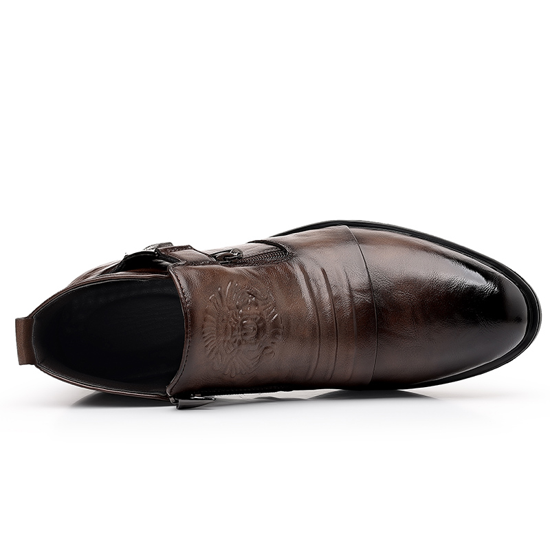 Men's Retro Lion Head Zipper D - đánh giá và giá Men Formal Wear With Boots