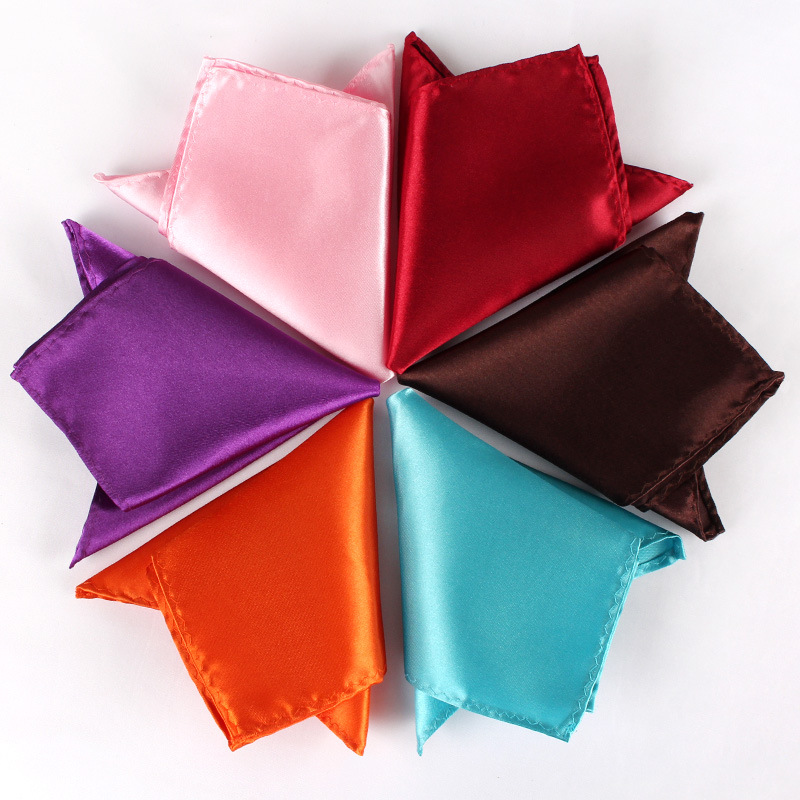 22CM Solid Color Pocket Squre  - đánh giá và giá Young Men Formal Wear
